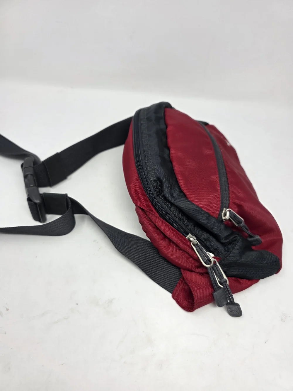 The North Face Red and Black Waist Pack Belt Bag
